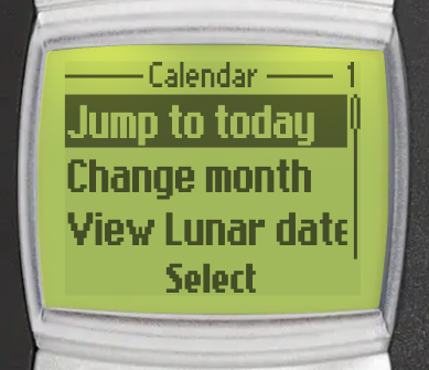 Calendar features