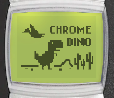 Chrome Dino intro