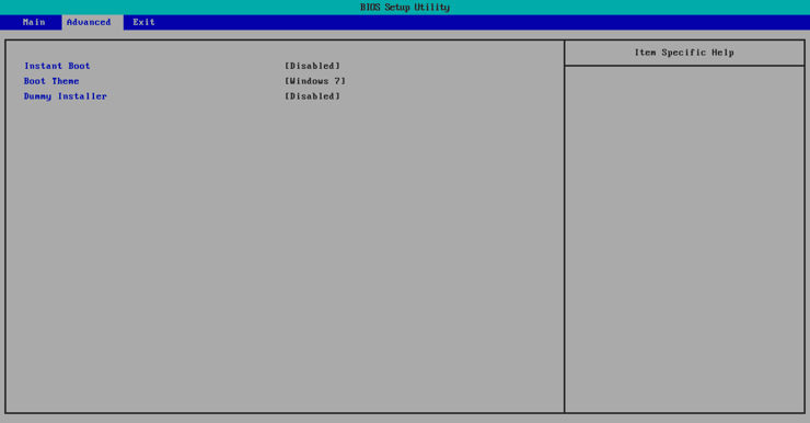 BIOS Setup Utility