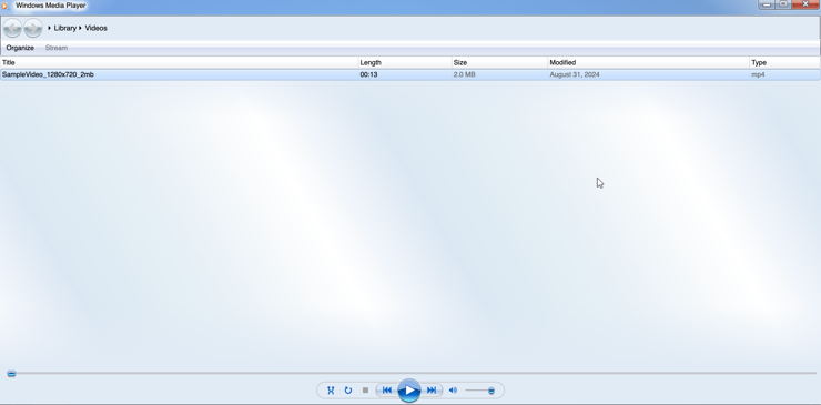 Windows Media Player