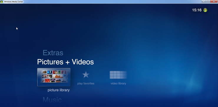 Windows Media Center
